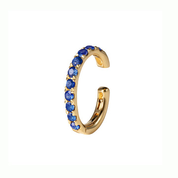 Single Row Ear Cuff 18k