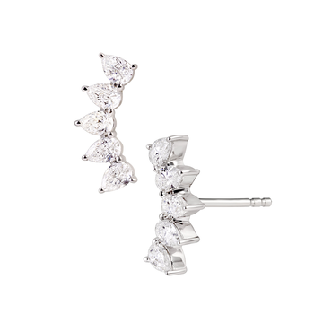 Tiny Diamond Teardrop Climber