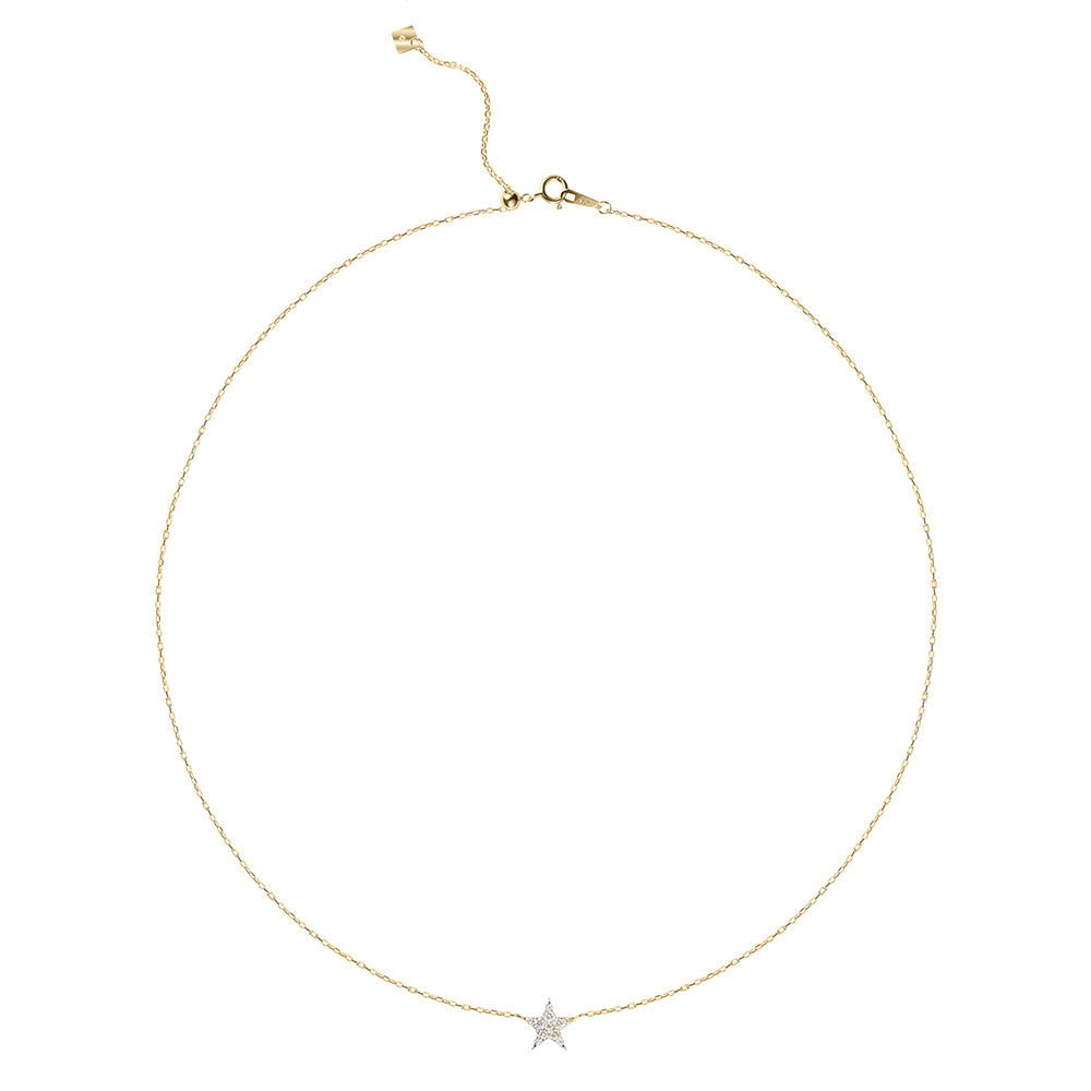 Diamond Star Necklace