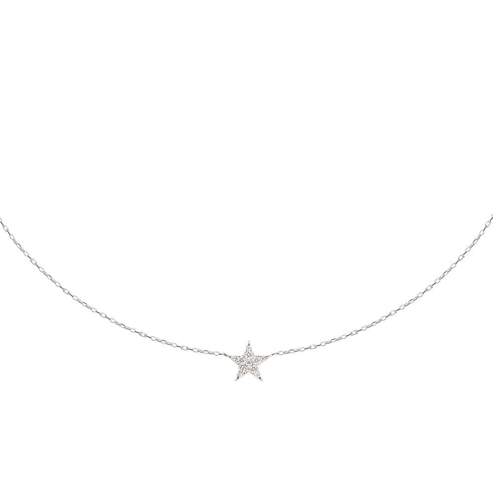 Diamond Star Necklace