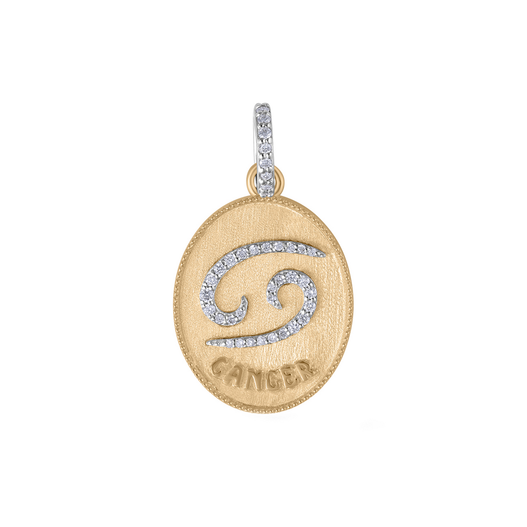 Zodiac Cancer - Small Medallion