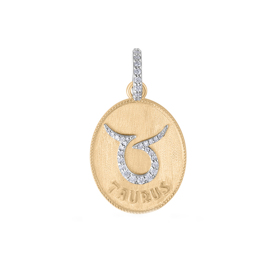 Zodiac Taurus - Small Medallion