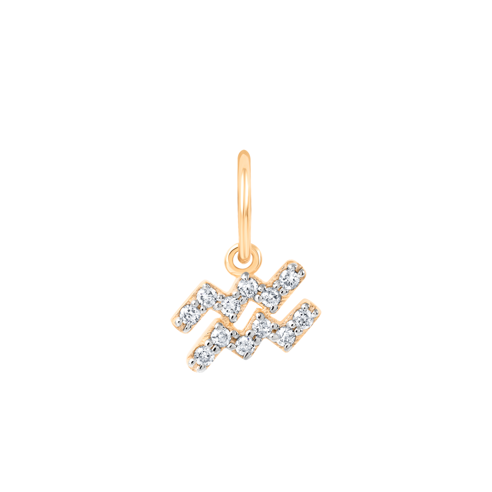 ZODIAC AQUARIUS-  MINI PENDANT