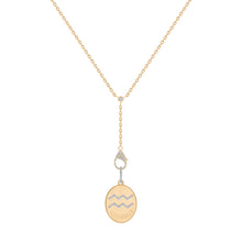 ZODIAC AQUARIOUS- LARGE MEDALLION