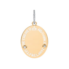 ZODIAC AQUARIOUS- LARGE MEDALLION