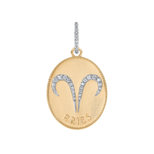 ZODIAC ARIES- LARGE MEDALLION