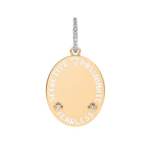 ZODIAC SCORPIO- LARGE MEDALLION