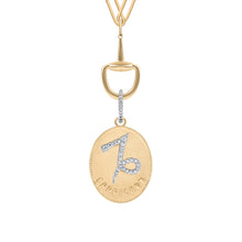 ZODIAC CAPRICORN- LARGE MEDALLION