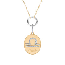 ZODIAC LIBRA- LARGE MEDALLION