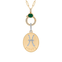 ZODIAC PISCES- LARGE MEDALLION