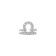 ZODIAC LIBRA-  DIAMOND STUD