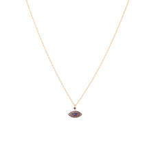 Silver Evil Eye Necklace