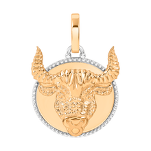 ZODIAC TAURUS- SMALL PENDANT