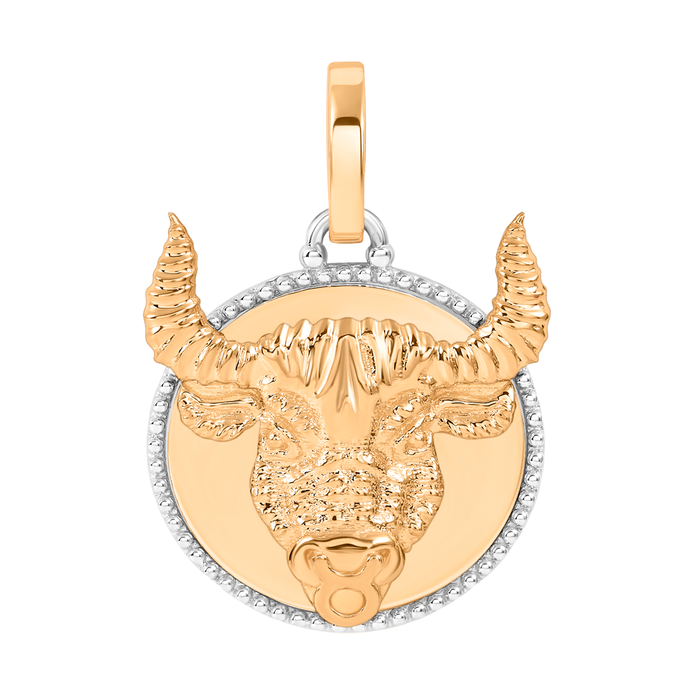 ZODIAC TAURUS- SMALL PENDANT