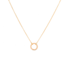 Solid Gold Open and Close clasp Necklace