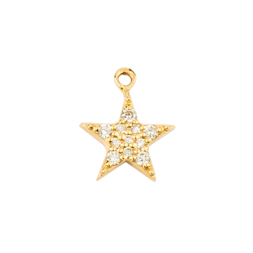 Small Star with Pavé Diamonds