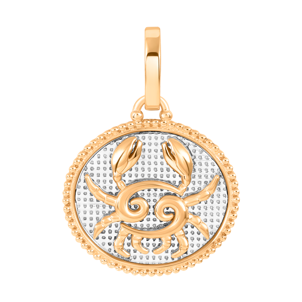 ZODIAC CANCER- SMALL PENDANT