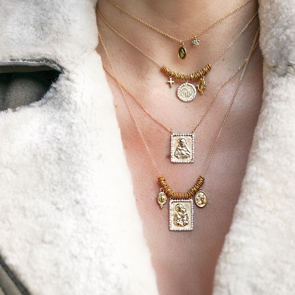 【2plan】23SS★ [MADE] Symbolic Charm Necklace BlueOceanPhotoSummerInstagramP