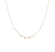 Customizable Diamond Letter Necklace
