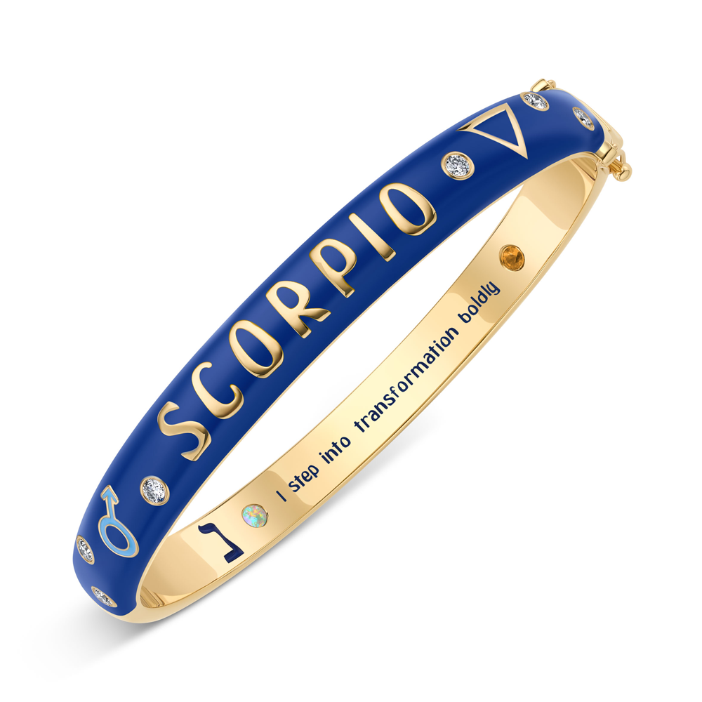 Zodiac Scorpio Bangle