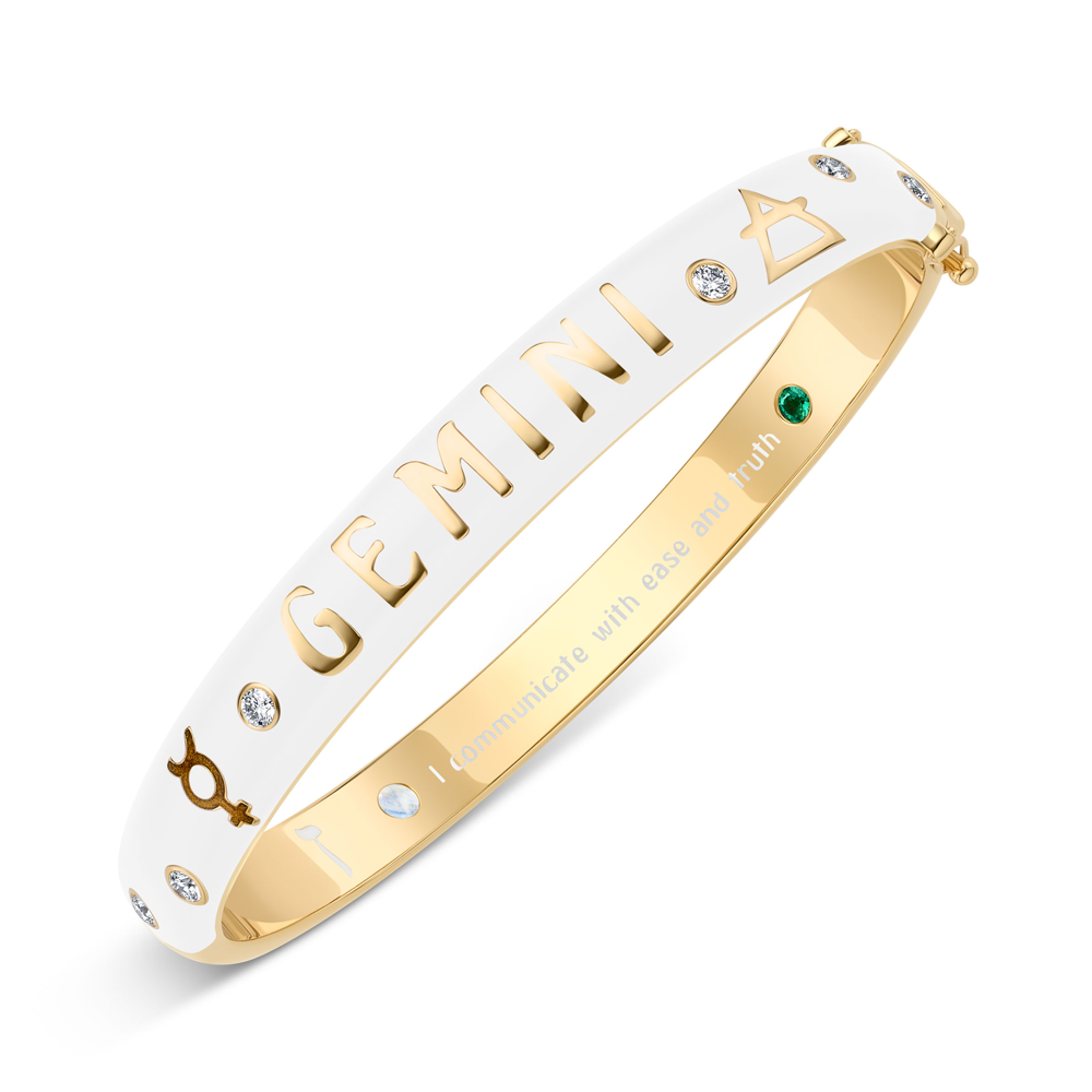 Zodiac Gemini Bangle
