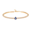 Blue Sapphire Tennis Bracelet