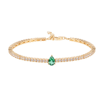 Emerald Tennis Bracelet