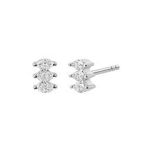 Marquise Diamond Trio Stud