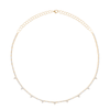 Diamond Triangle Tennis Necklace