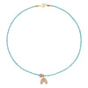 Diamond M Turquoise Necklace