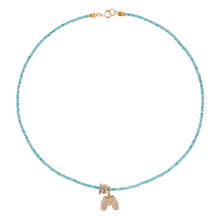 Diamond M Turquoise Necklace