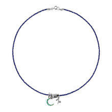 Zodiac Sign Blue Lapis Necklace