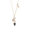 Solid Gold & Diamond Clasp Necklace