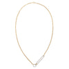 Diamond Rectangle Necklace