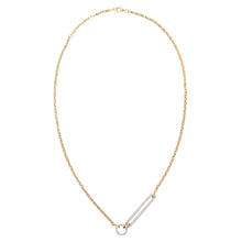 Diamond Rectangle Necklace