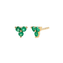 Emerald Grape Studs