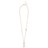 Solid Gold & Diamond Clasp Necklace