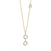 Solid Gold & Diamond Clasp Necklace