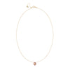 Tiny Milagrosa Gemstone Bezel Necklace