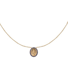 Small Milagrosa Gemstone Bezel Necklace