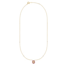 Tiny Pearl and Gemstone Milagrosa Necklace