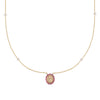 Tiny Pearl and Gemstone Milagrosa Necklace