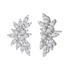 Marquise Diamond Leaf Climbers