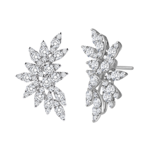 Marquise Diamond Leaf Climbers