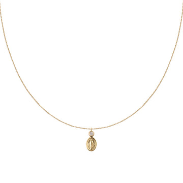 Gold & Diamond Virgin Chain