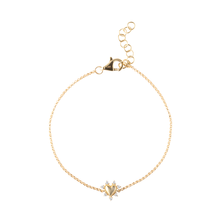 Heart Diamond Chain Bracelet