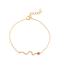 Diamond Snake Bracelet