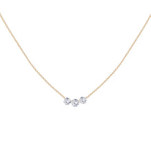 3 Diamond Necklace