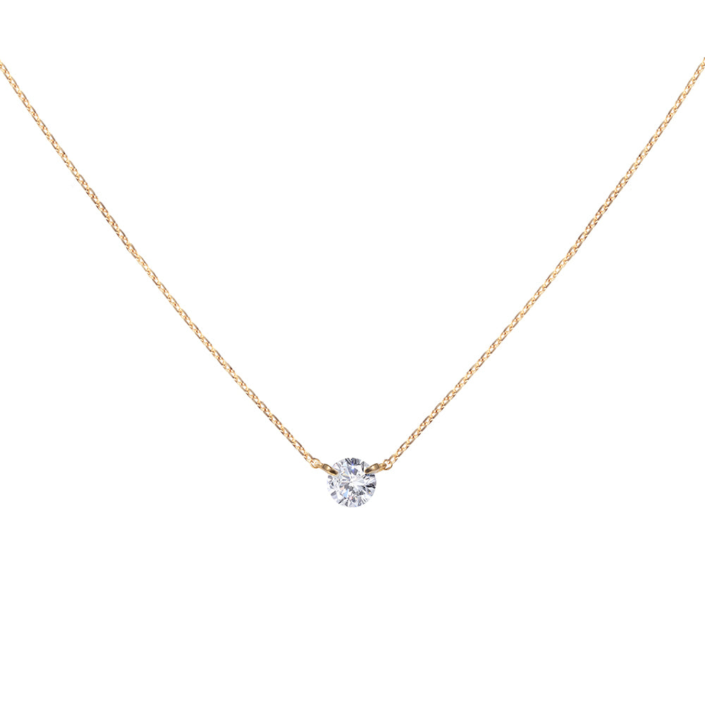 .50ct Solitaire Diamond Necklace