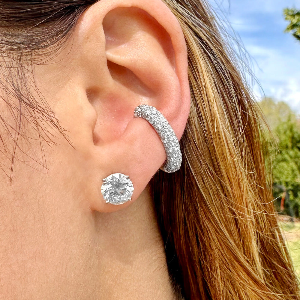 Diamond Pave Ear Cuff